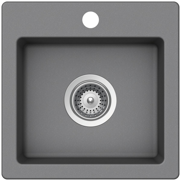 Abey Schock Virtus Single Bowl Bar Sink - Croma VN-100XSCR