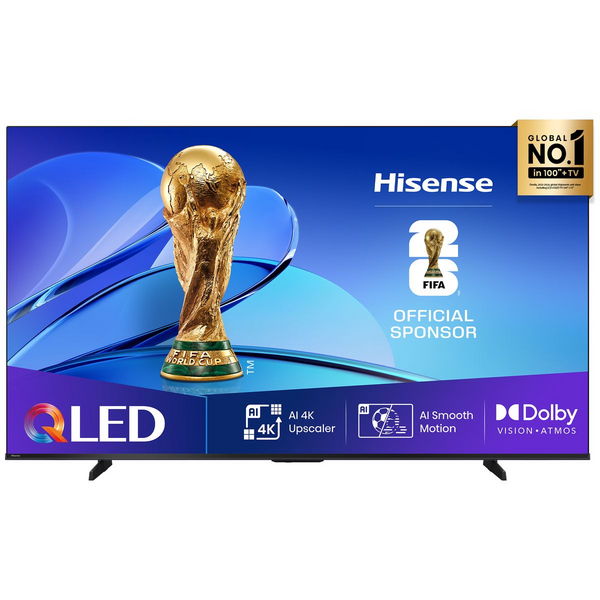 Hisense 55 Inch Q6QAU 4K Smart QLED TV [2025] 55Q6QAU