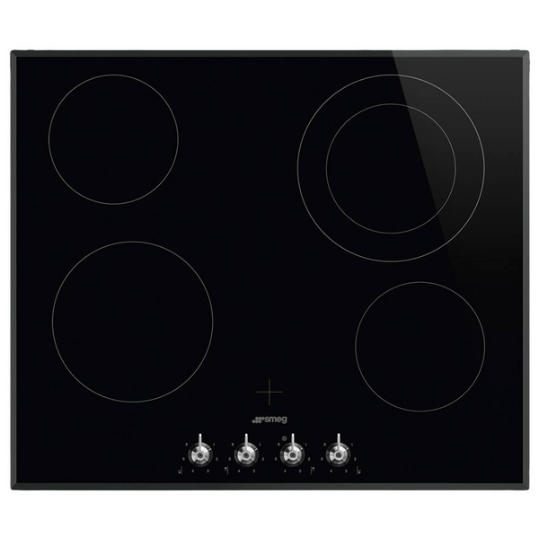 Smeg 60cm Classic Ceramic Cooktop SE364ETBM