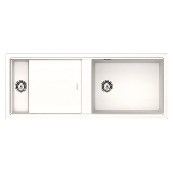 Abey Schock Preparation Station Double Bowl Sink PD150W