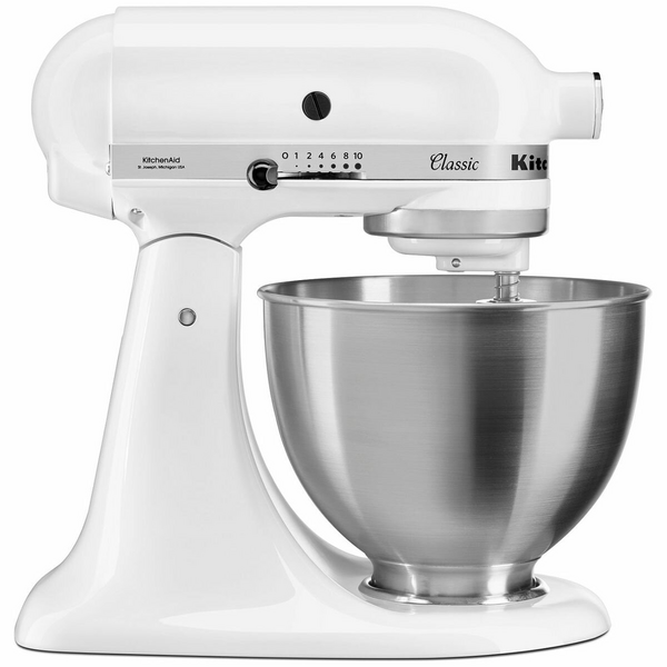 KitchenAid KSM45 Classic Stand Mixer White 5KSM45AWH