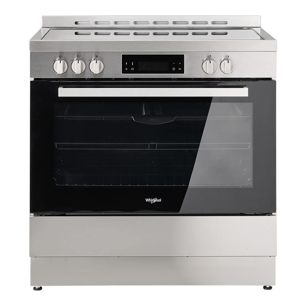 Whirlpool 90cm Ceramic Freestanding Oven/Stove with AirFry Inox WS91V9KPX
