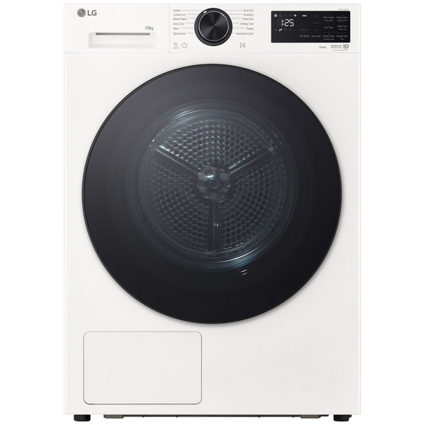 LG 10kg Series 3 AI Heat Pump Dryer White DXH3-10W