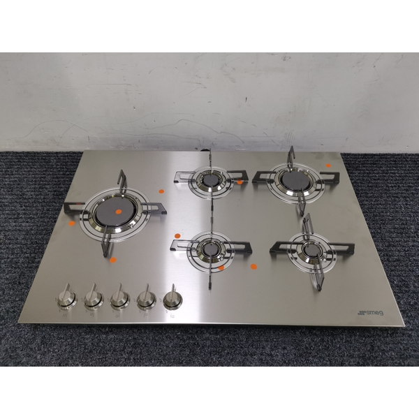 Smeg 75cm Linea Aesthetic Natural Gas Cooktop PXL675LAU