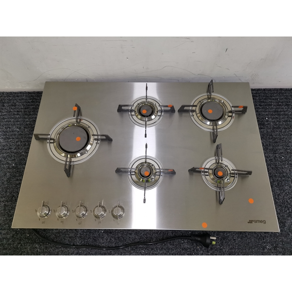 Smeg 75cm Linea Aesthetic Natural Gas Cooktop PXL675LAU