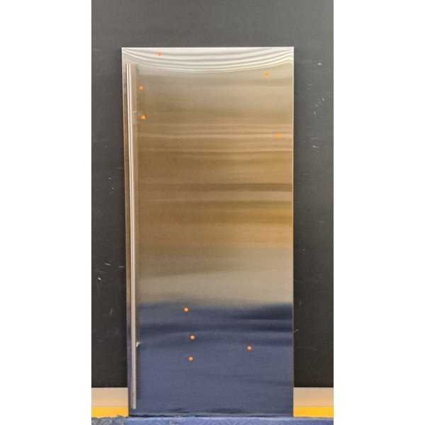 Sub-Zero Refrigerator Door Panel with Tubular Handle 7030223