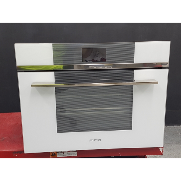 Smeg 45cm Linea Aesthetic Compact Combi-Steam Oven SFA4104VCB