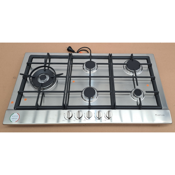 Artusi 90cm Maximus Series Stainless Steel Gas Cooktop AGH91XFFD