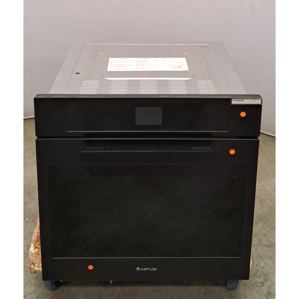 Artusi 60cm Multifunction Built In Pyrolytic Oven Matte Black AO6000MBP