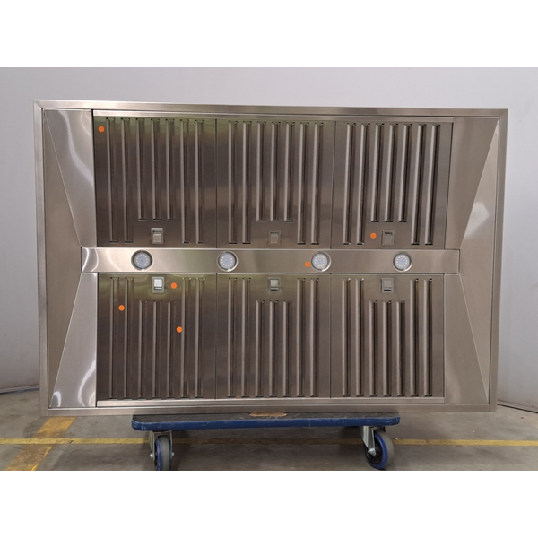 Schweigen Silent BBQ Alfresco Rangehood Canopy 120cm Single Motor - Stainless Steel CL7372SE