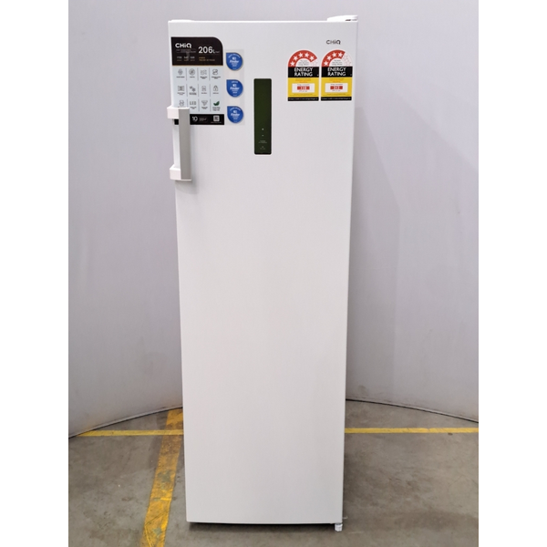 CHiQ 206L Hybrid Upright Freezer White CSH206NW | Home Clearance