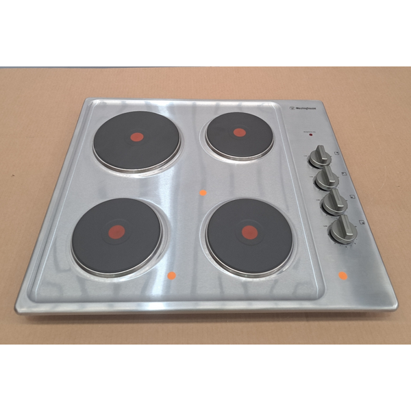 Westinghouse 60cm Electric Stainless Steel Cooktop WHS642SC