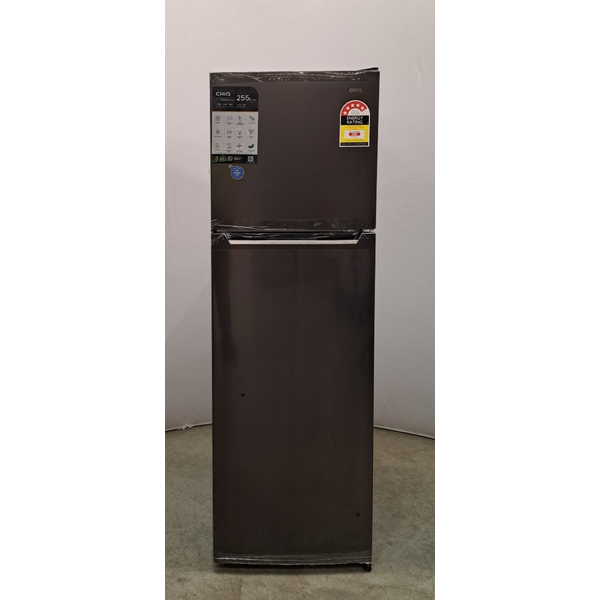 CHiQ 255L Top Mount Fridge Black Steel CTM253NBS5E