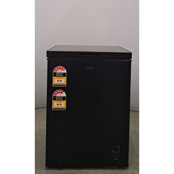 Mykin 143L Hybrid Chest Freezer Black MCF143B4