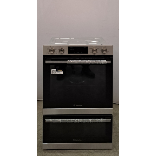 Westinghouse 60cm Multi-Function Double Oven Stainless Steel WVE6525SD