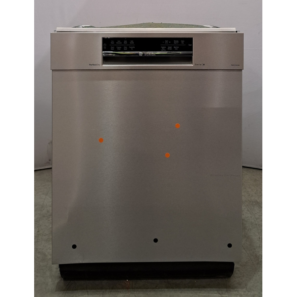 Bosch 60cm Series 8 Built Under Dishwasher - Brushed Steel SMU8ZCS01A