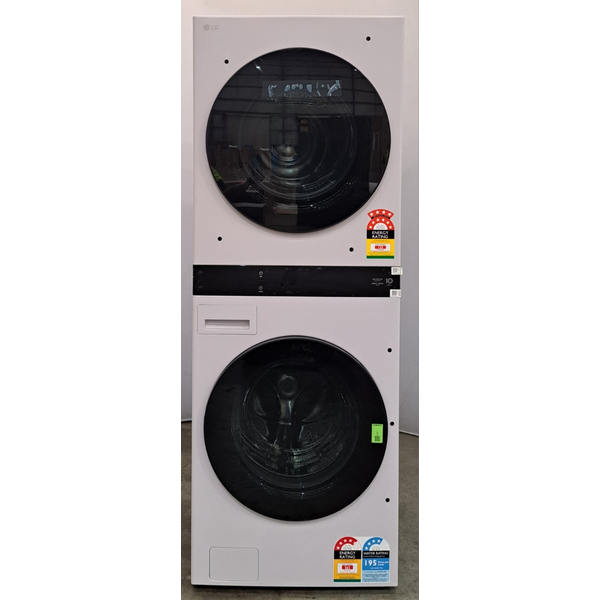 LG WashTower 19/10kg All-In-One Stacked Washer Dryer Matte Grey WWT-1910GRX