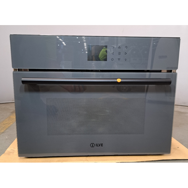 ILVE 60cm Grigio Lusso Compact Combi-Microwave Oven ILCM45GV
