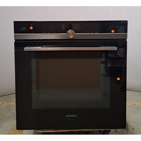 Siemens 60cm iQ700 StudioLine Pyrolytic Built-In Oven with Microwave HM876G2B6A