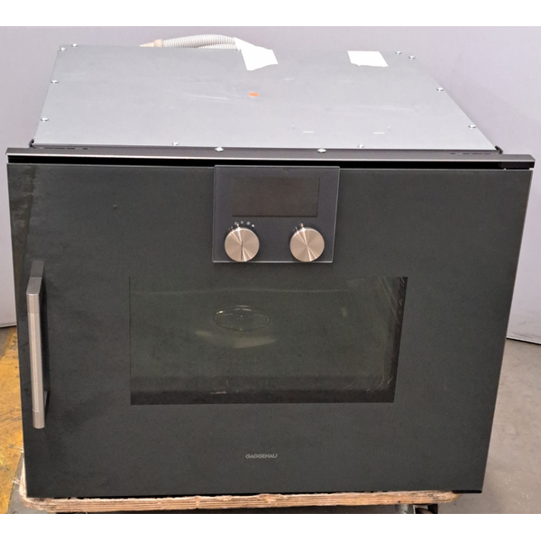 Gaggenau 60cm 200 Series Compact Built-In Combi-Steam Oven Right Hinge - Anthracite BSP270101