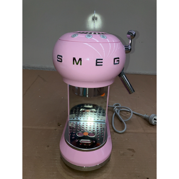 Smeg Pink 50s Retro Style Espresso Coffee Machine ECF01PKAU Home