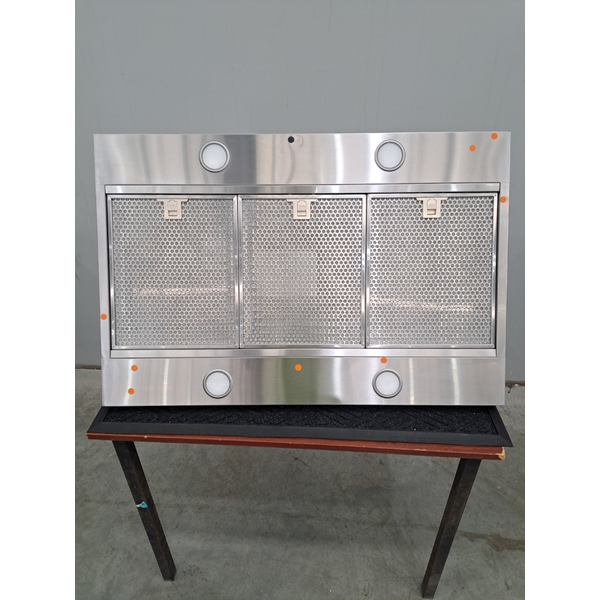 Smeg 90cm Classic Aesthetic Stainless Steel Island Rangehood SHI970X
