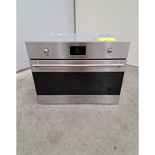 Smeg 45cm Classic Compact Combi Steam Built-In Oven SFA4303VCPX