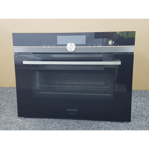Siemens 45cm iQ700 studioLine ecoClean Compact Combi-Steam Oven CS858GRB6B
