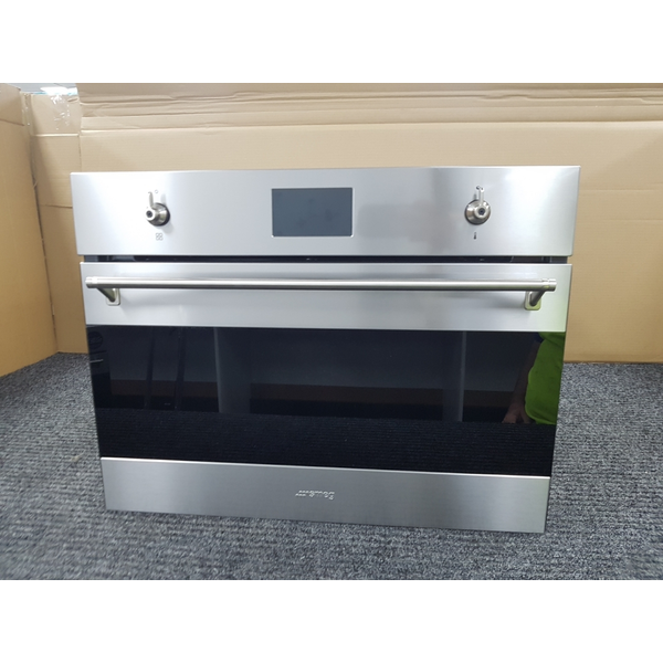 Smeg 60cm Classic Aesthetic Compact Speed Oven SFA4303MCX