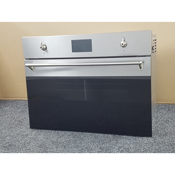 Smeg 45cm Classic Compact Combi Steam Built-In Oven SFA4303VCPX