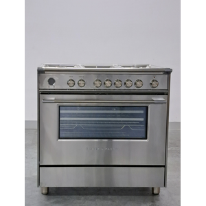 Fisher & Paykel 90cm Series 9 Classic Style Freestanding Dual Fuel Pyrolytic Oven Stainless Steel OR90SCG6X1