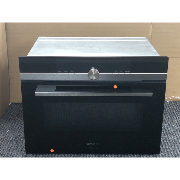 Siemens 45cm iQ700 studioLine ecoClean Compact Combi-Microwave Oven 900W CM836GPB6A