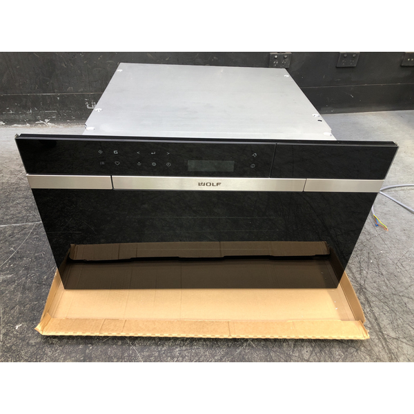 WOLF 76cm M Series Contemporary Convection Steam Oven ICBCSO30CMB