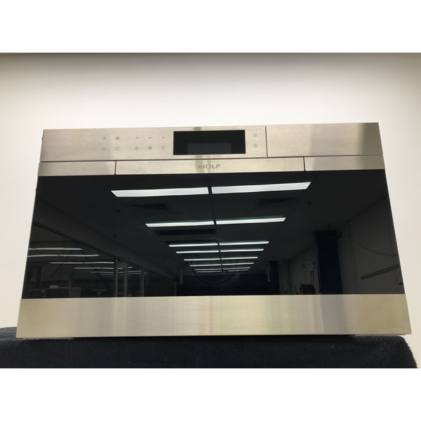 WOLF M Series Contemporary 76cm Convection Steam Oven with Retractable Handle ICBCSO30CMS