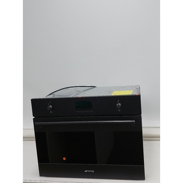 Smeg 60cm Compact Classic Steam 100 Oven Matte Black SOA4302S3N