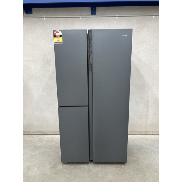 Haier 574L S+ Three Door Side by Side Fridge Black HRF575XC