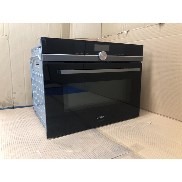 Siemens 45cm iQ700 studioLine ecoClean Compact Combi-Microwave Oven 900W CM836GPB6A