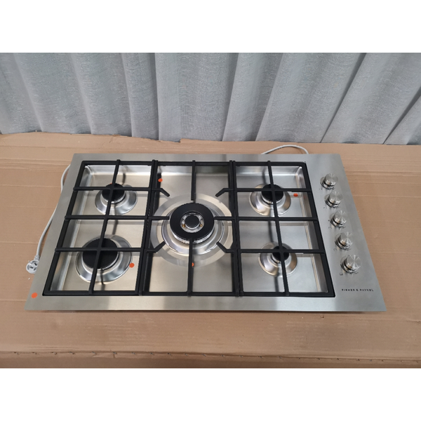 Fisher & Paykel Series 9 90cm LPG Gas Flush Fit Cooktop Stainless Steel CG905DWLPFCX3