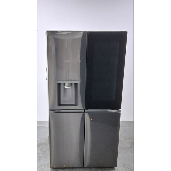 LG 642L Instaview French Door Fridge Black Steel GF-V700BSLC