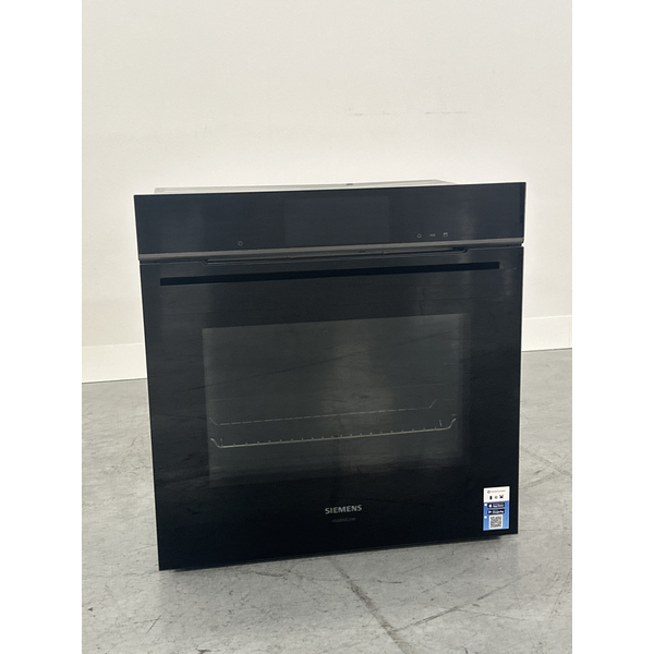 Siemens iQ700 60cm Built-In Oven with Steam Function - Black HS958GCB1