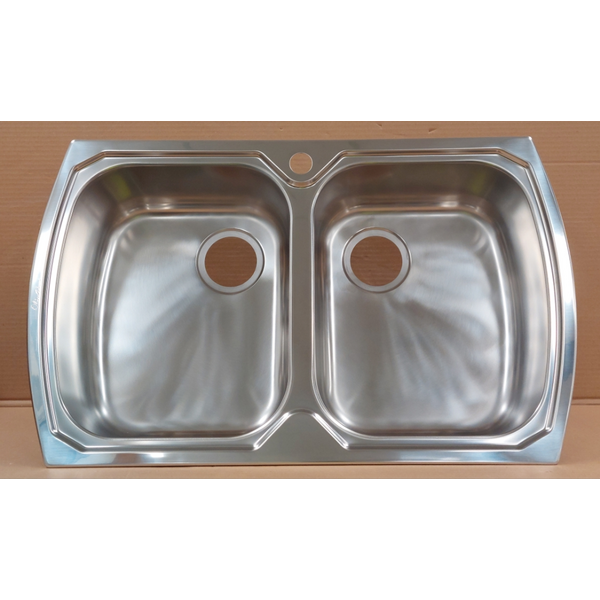 Oliveri Monet Double Bowl Top Mount Sink MO763