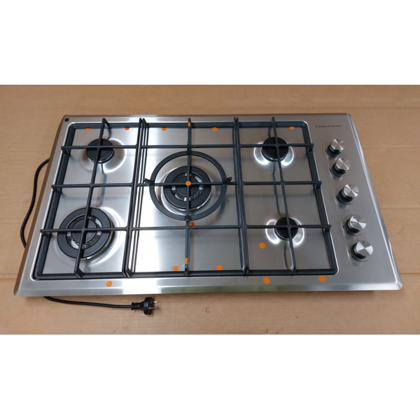 Fisher & Paykel Series 5 90cm Natural Gas Cooktop Stainless Steel CG905CNGX2