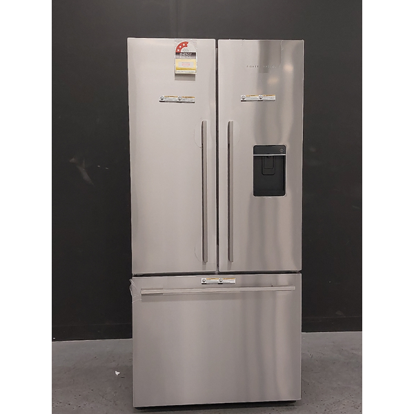 Fisher & Paykel Series 7 487L French Door Refrigerator with Ice and Water Stainless Steel RF522ADUX5