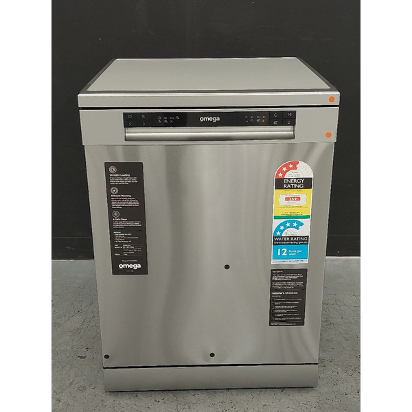 Omega 60cm Freestanding Dishwasher Stainless Steel ODWF6014X