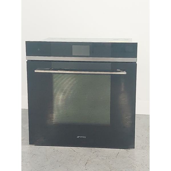 Smeg 60cm Linea Pyro Steam Oven - Black SOPA6104S2PN
