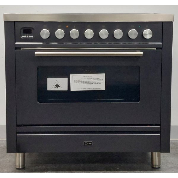 ILVE 90cm Wide Induction Range Cooker PI096WE3-MG