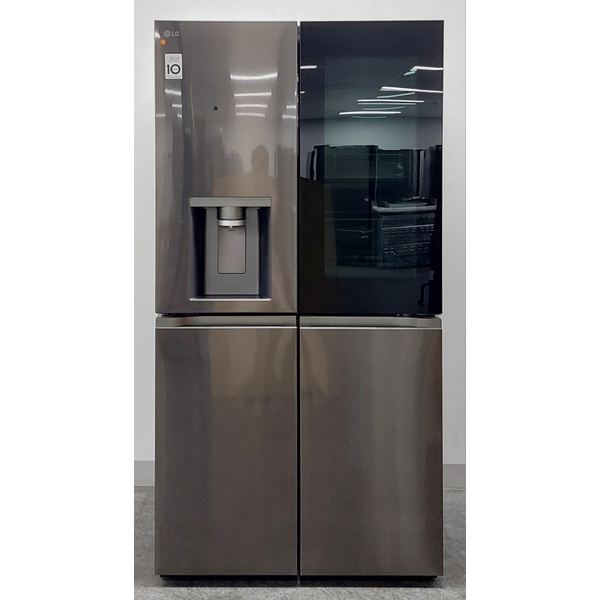 LG 642L Instaview French Door Fridge Black Steel GF-V700BSLC