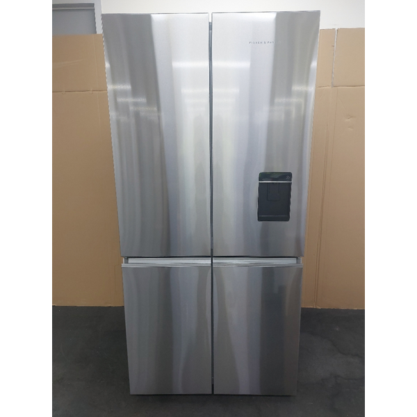 Fisher & Paykel Series 7 690L Quad Door Refrigerator with Ice and Water Stainless Steel RF730QNUVX1