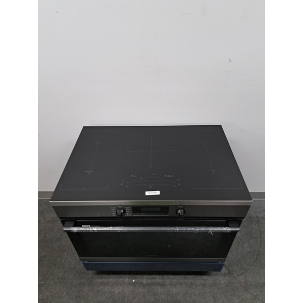 Westinghouse 90cm Induction Pyrolytic Freestanding Oven with SteamBake Dark Stainless Steel WFEP9757DD