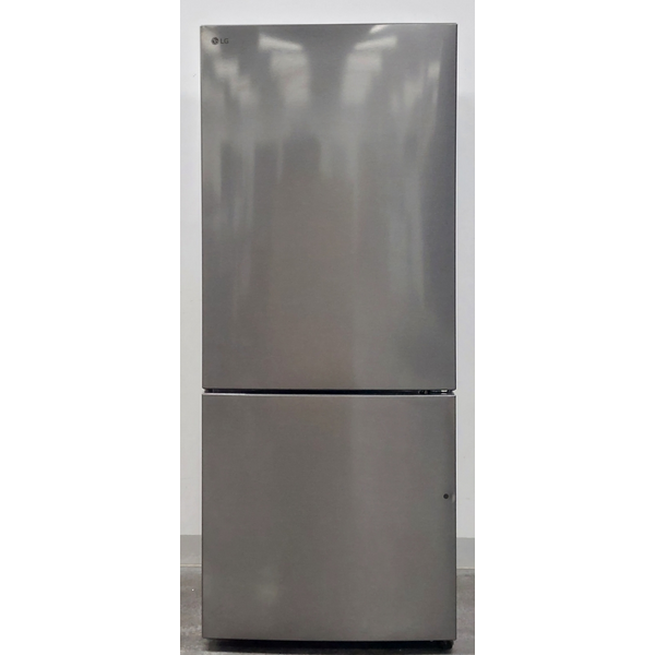 LG 420L Bottom Mount Fridge Dark Graphite GB-455UPLE